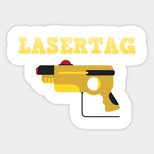 Lasertag Sticker